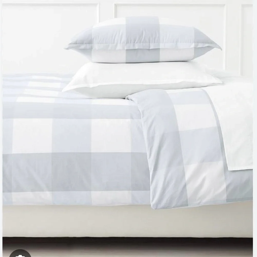 Serena and lily gray duvet